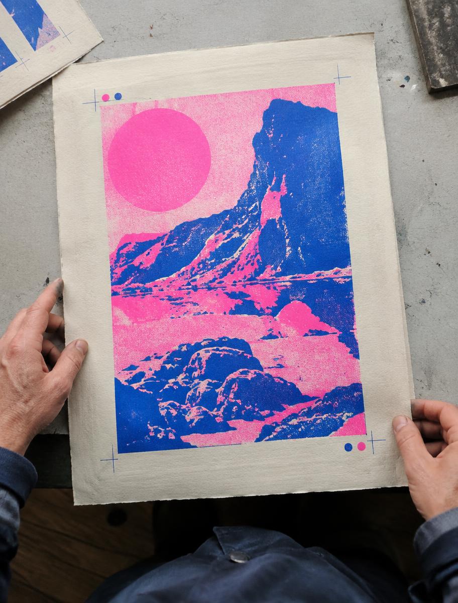 Art prints printed by Offset Club